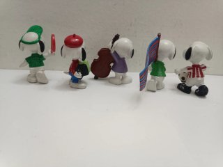Figuras Snoopy PVC