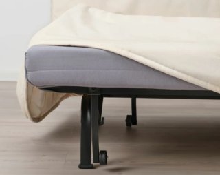 Sillón Cama Ikea Negro/Blanco