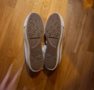 Converse Plataforma Beige Talla 38