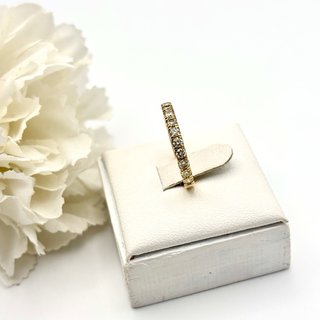 Anillo de oro 18kt con diamantes