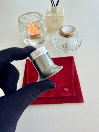 Lupa Vintage Cartier con Funda