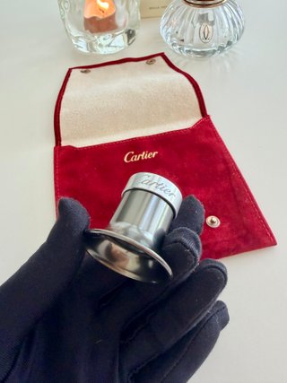 Lupa Vintage Cartier con Funda