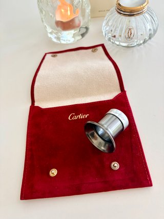 Lupa Vintage Cartier con Funda