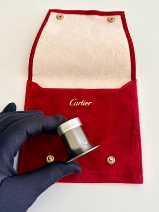 Lupa Vintage Cartier con Funda