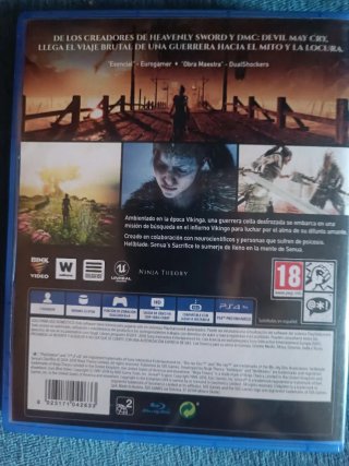 Hellblade Senua's Sacrifice PS4