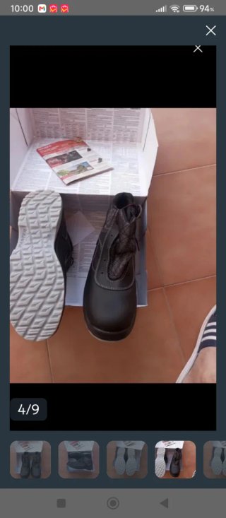 Botas de seguridad Panter negras