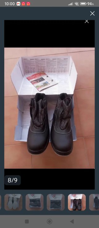 Botas de seguridad Panter negras