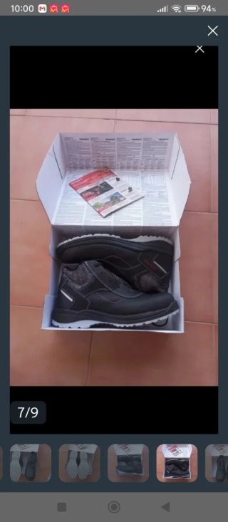 Botas de seguridad Panter negras