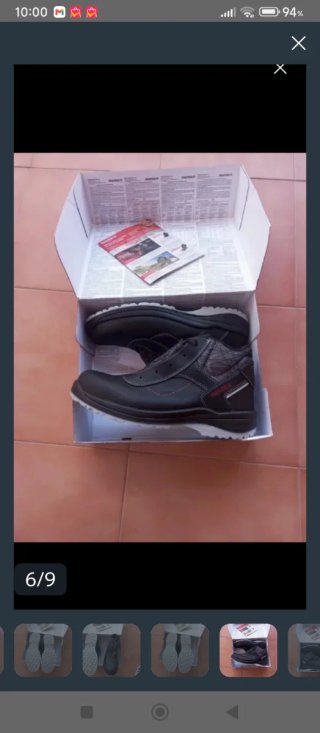Botas de seguridad Panter negras