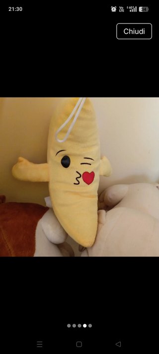 Peluche Banana Emoji