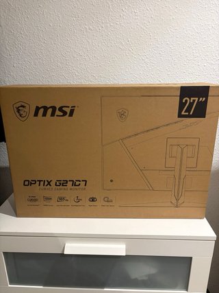 Monitor MSI Optix G27C7 27 Curvo FHD 165Hz