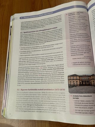 Espainiako historia garaikidea Batxilergoa 2