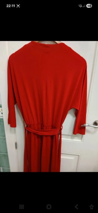 Mono rojo punto fino Talla S