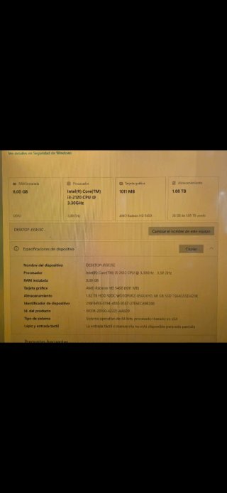 Torre PC i3 | 8GB RAM | 2TB | Grafica Msi