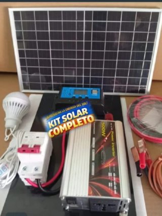Kit Solar 500W completo.