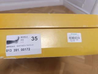 Botas de piel Agua Viva T.35