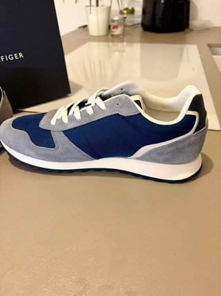 Scarpe uomo Tommy Hilfiger blu/grigie