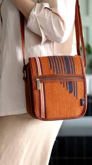 Bolso Irán boho kilim Dorontash Behshadak