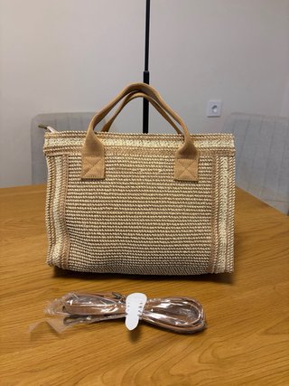 Bolso MAC&NOA Tejido Beige