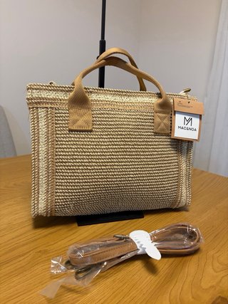 Bolso MAC&NOA Tejido Beige