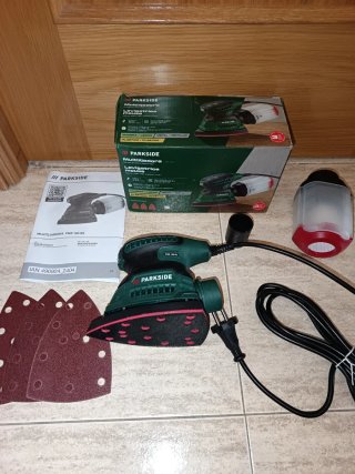 Lijadora Parkside PMS 160 B2 nueva