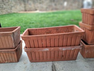 Jardineras de terracota
