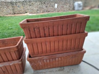 Jardineras de terracota