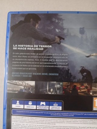 Alan Wake Remastered PS4