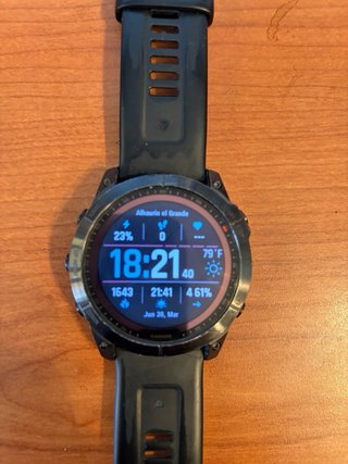 Reloj Garmin Fenix 7X Solar con Garantía