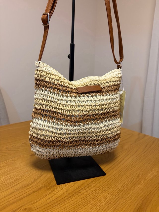 Bolso Hombro Queen Bags Paja Verano Boho