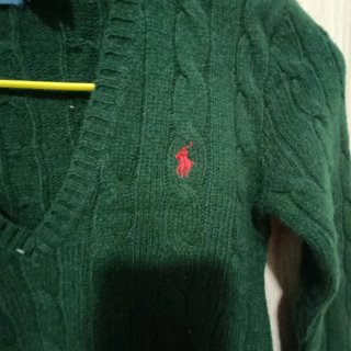 Nuevo Jersey Lana Verde Polo Ralph Lauren Tallaxxs