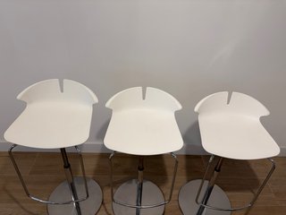 3 Taburetes de diseño Hidráulicos Regulables