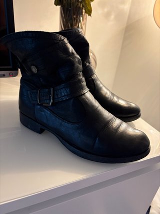 Stivaletti Nero Giardini Pelle Nera 39