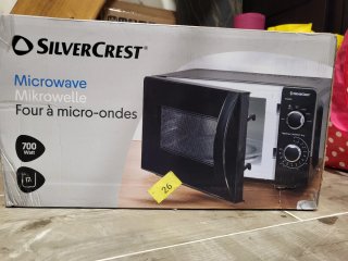 Microondas Silvercrest 700W sin estrenar