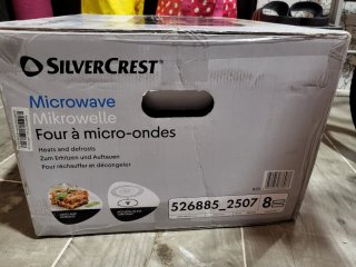 Microondas Silvercrest 700W sin estrenar