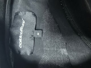 Cold Culture Boxy Fit Streetwear Talla M Negro