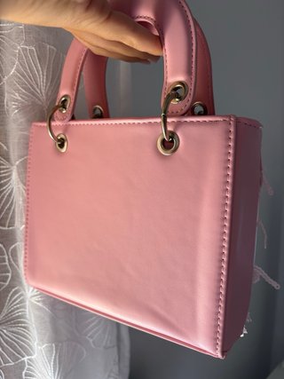 Bolso fiesta lentejuelas rosa