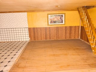 Casa de muñecas victoriana de madera