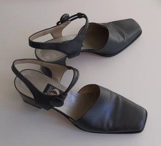 Zapatos Plumers Piel Negros Talla 38