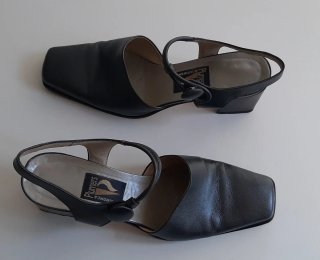 Zapatos Plumers Piel Negros Talla 38