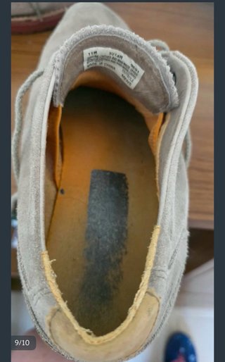 Zapatos Timberland Beige Talla 45 Vintage