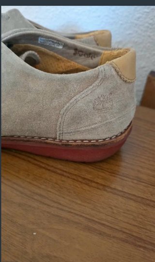 Zapatos Timberland Beige Talla 45 Vintage