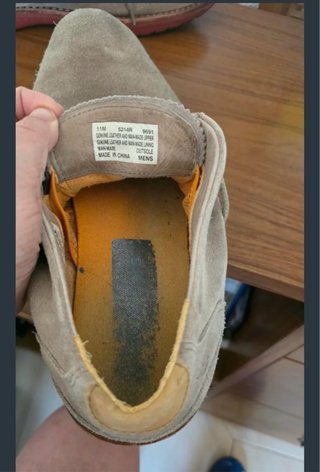Zapatos Timberland Beige Talla 45 Vintage