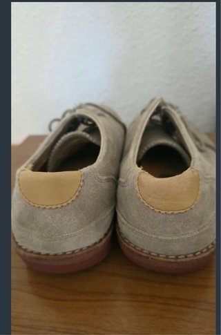 Zapatos Timberland Beige Talla 45 Vintage