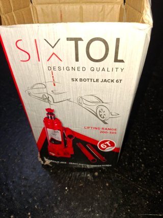 Gato Hidráulico SIXTOL 6 Toneladas