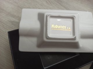 Posacenere Cohiba in ceramica con scatola