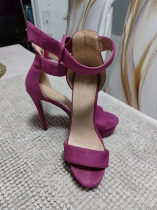 Zapatos de tacón Dana color fucsia