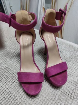 Zapatos de tacón Dana color fucsia