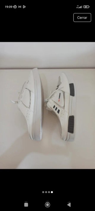 Zapatillas Zuecos Blancas Talla 42