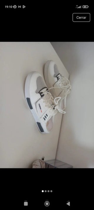 Zapatillas Zuecos Blancas Talla 42